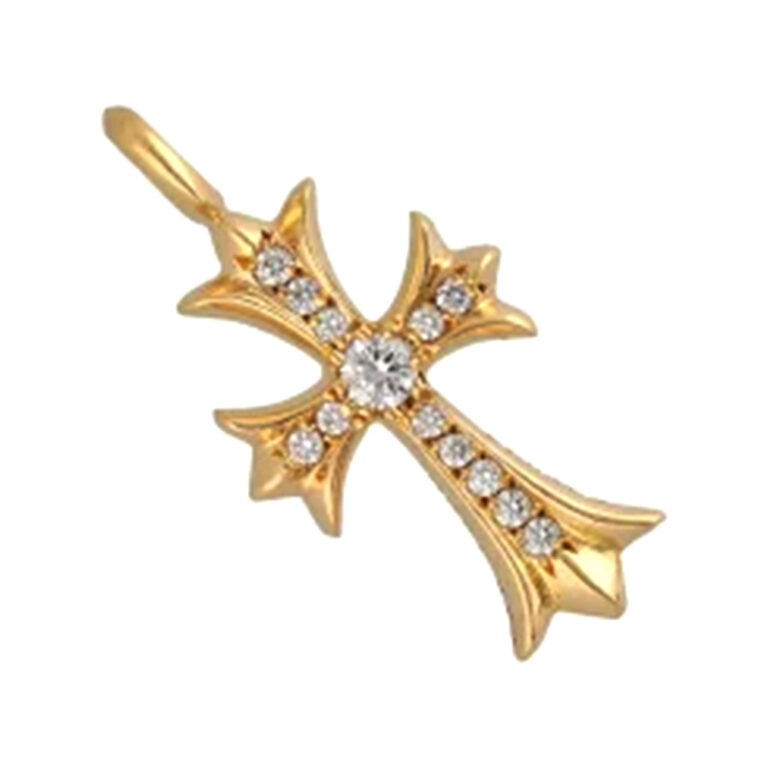 スモールCHクロスwペイル 22Kパヴェダイヤ